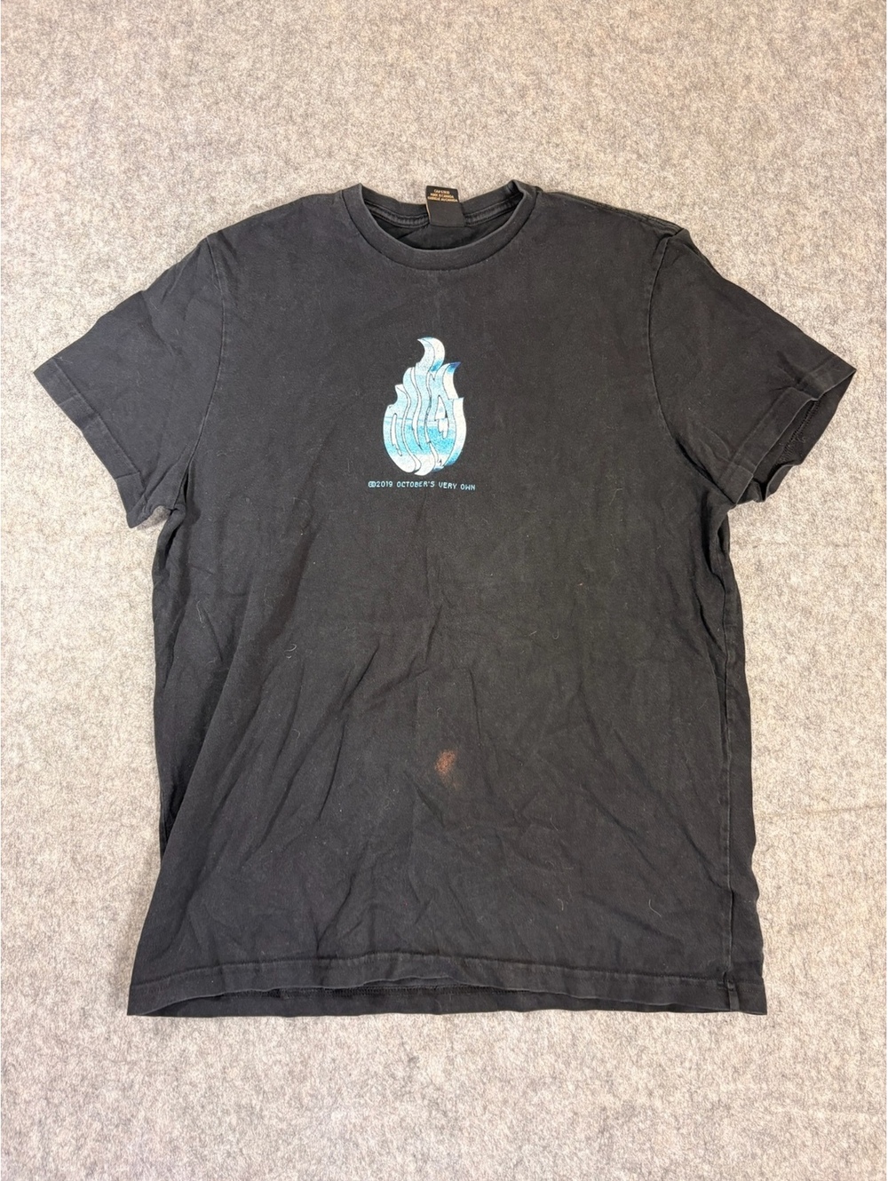 OVO black graphic T-shirt size large